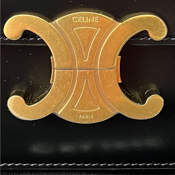 Celine teen triomphe black NWOT NO trades - Picture 7 of 11